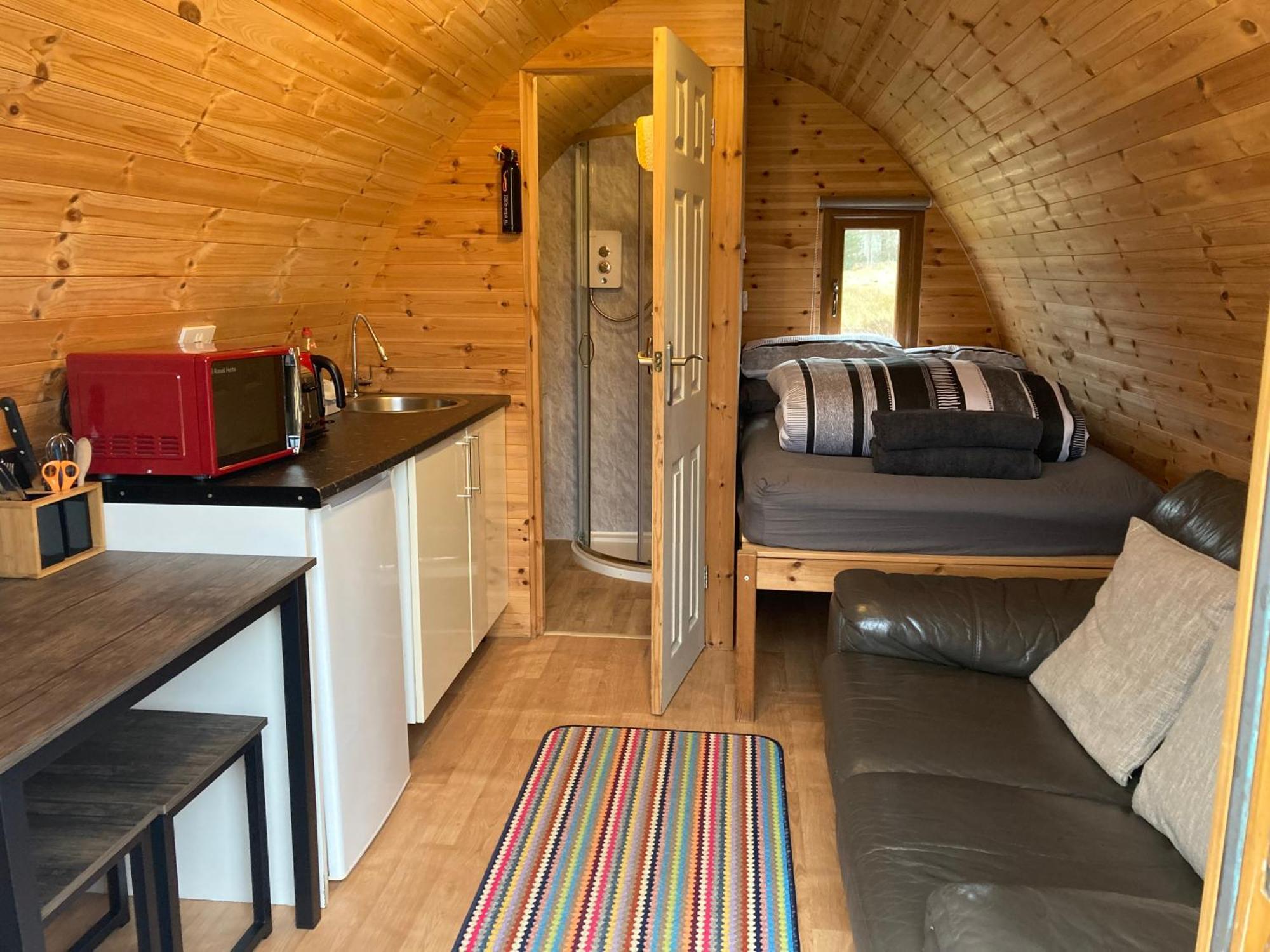 Hotel kilcamb camping Pods Edinbane Exterior foto