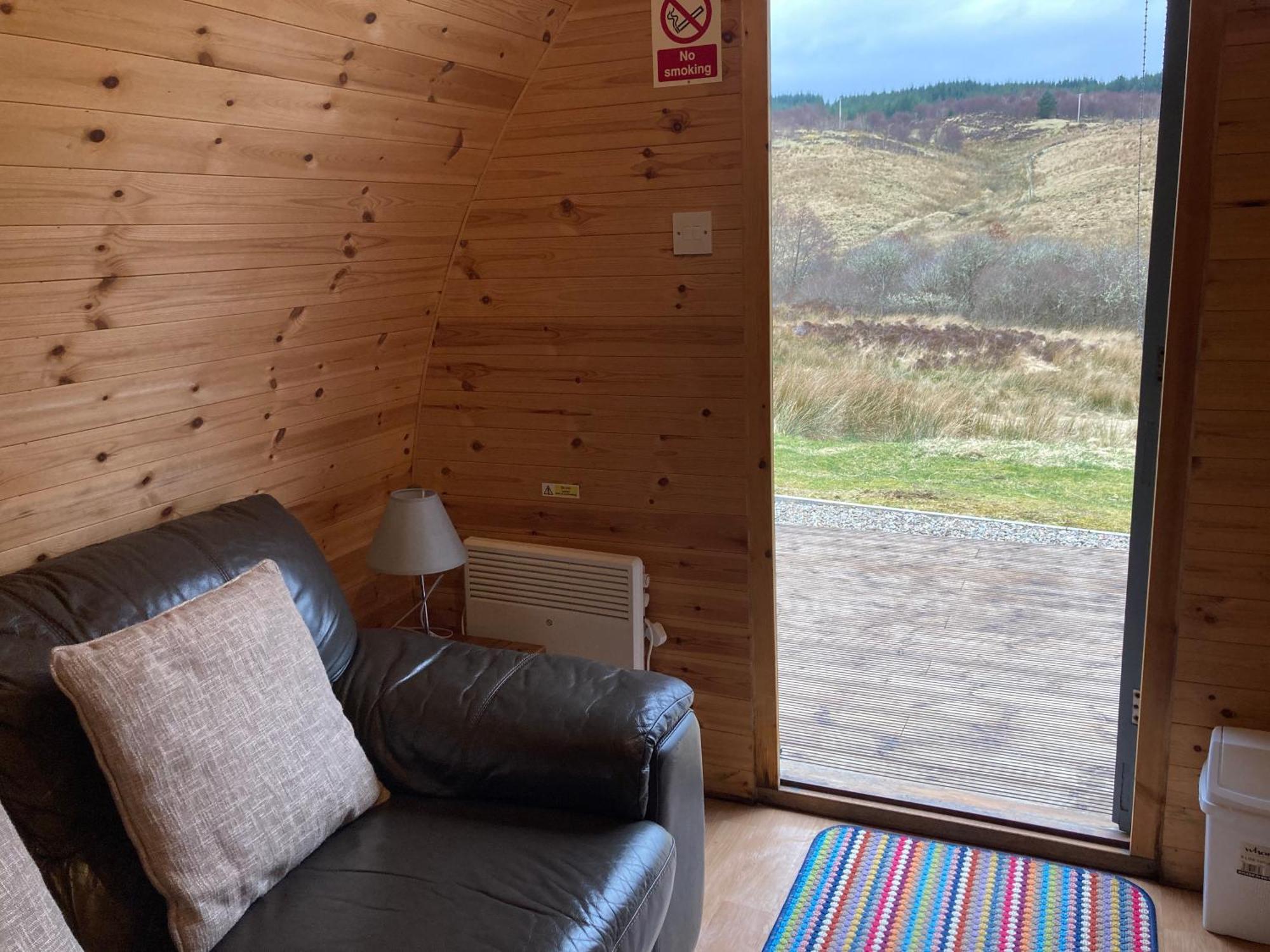 Hotel kilcamb camping Pods Edinbane Exterior foto